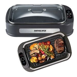 ANPANG WIDE Electric Smokeless Grill Model :VEAPG-01 , (used Once)